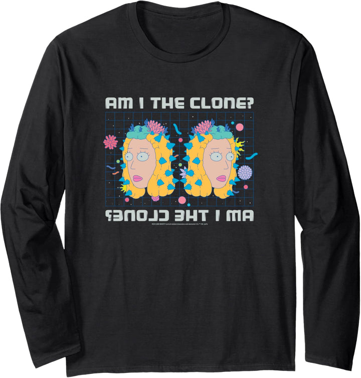 Rick und Morty Bin ich der Klon? Langarmshirt