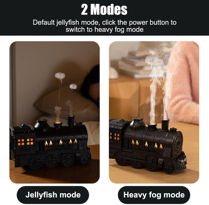 Luftbefeuchter in Zugform, 300ml, Aroma Luftbefeuchter in Zugform und Quallen Nebel Aroma Diffuser m