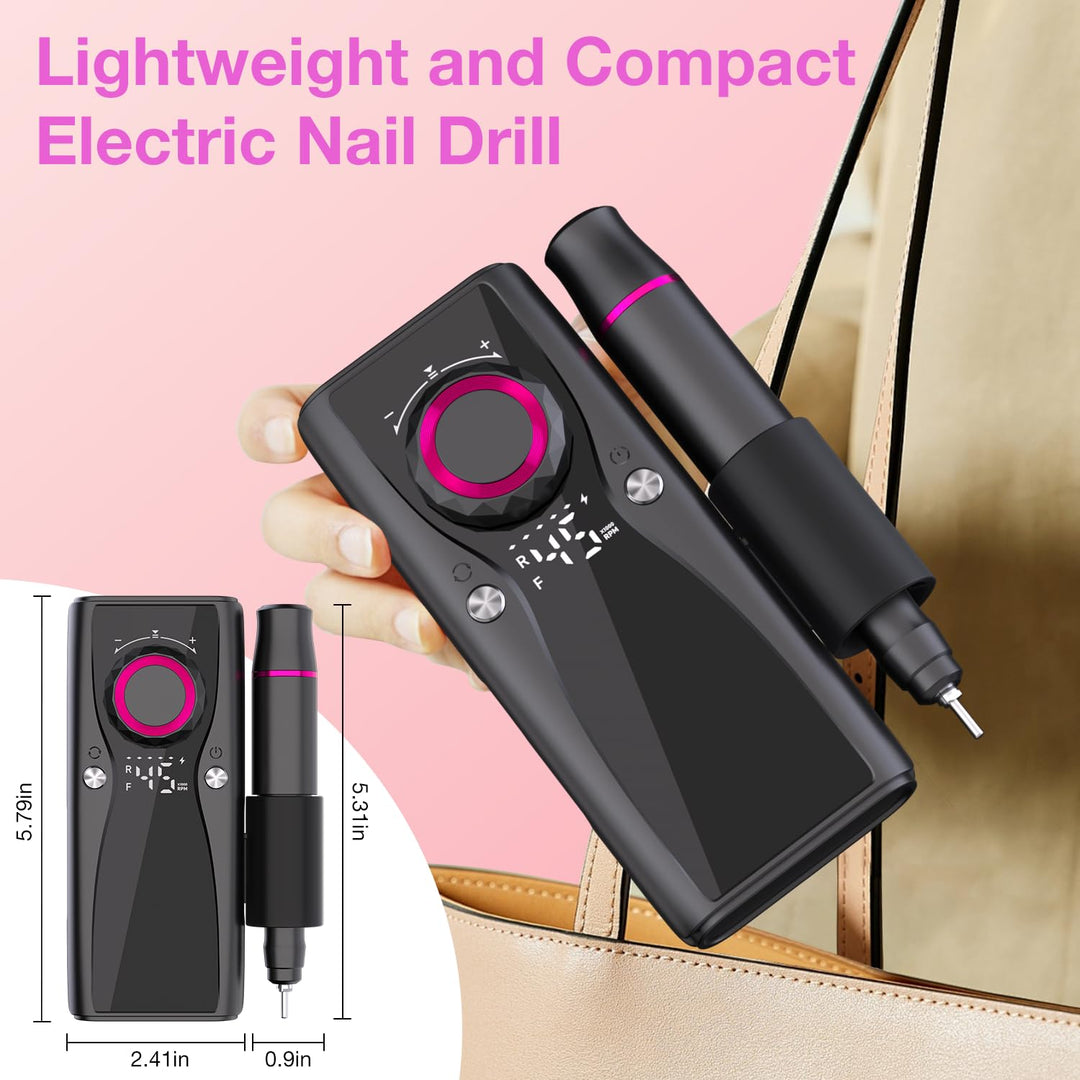 Elektrische Nagelbohrmaschine, 45000 U/min Elektrische Nagelfeilen