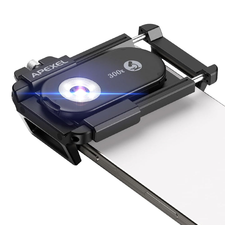 APEXEL 300X Smartphone Mikroskop - Professionelle Trichomanalyse & Mikrowelt Erkundung 300X Mikrosko