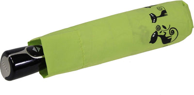 Doppler Mini Taschenschirm Auf-Zu-Automatik Cats - Lime, Lime
