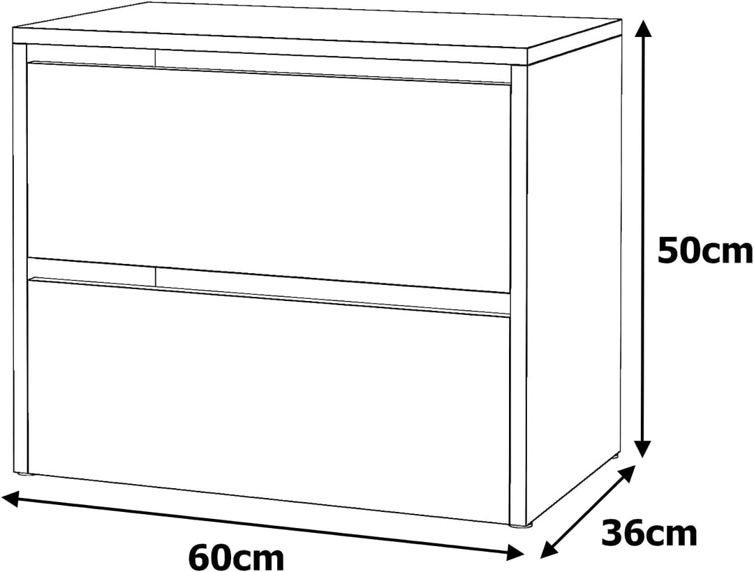 MRBLS Schuhschrank für den Flur | Schuhregal modular | Schrank mit Platz zum Aufbewahren von Schuhen