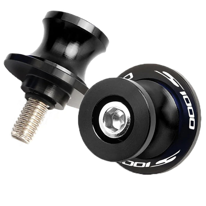 2pcs Montageständer Racingadapter M8*1,5 Bobbins CNC Ständeraufnahme Für S1000R S1000RR S1000XR S100