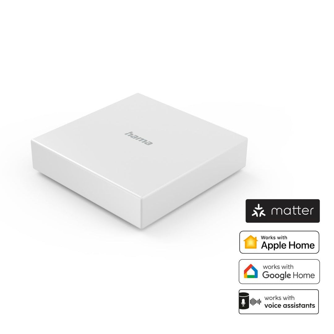 Hama Smart Home Hub (Smart Home Zentrale, Zigbee Hub, Matter Hub, Thread Home Hub, Smart Home Contro