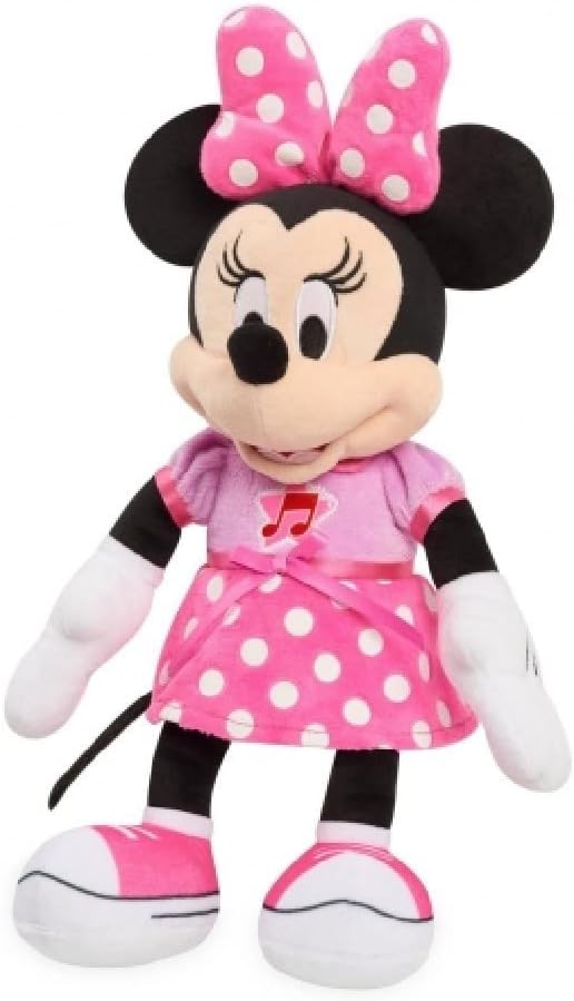 Disney Minnie MCN21 Plüschtier mit Musik und Sound, 30 cm, Spielzeug für Kinder ab 3 Jahren, MCN21