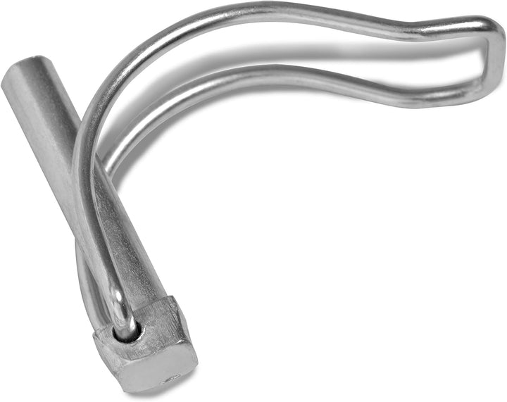 HEAVYTOOL Rohrklappsplinte 6,0mm x 40mm für Rohre Ø36mm (50 Stück) Klappsplinte Rohr 6mm x 40mm Sich