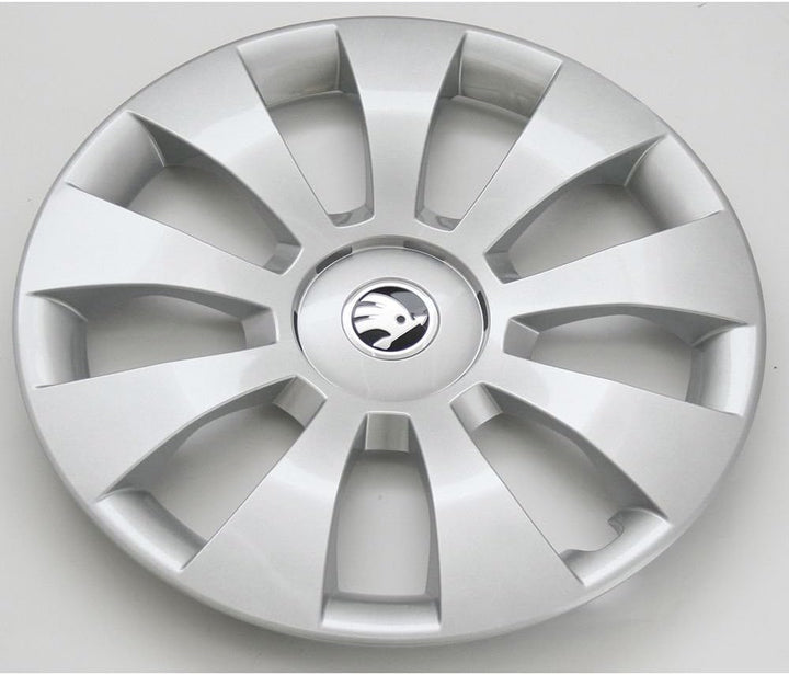 Skoda 3V0071456 Radkappen (4 Stück) Radblenden 16 Zoll Hermes Radzierblenden *** 6.5Jx16 Stahlfelgen
