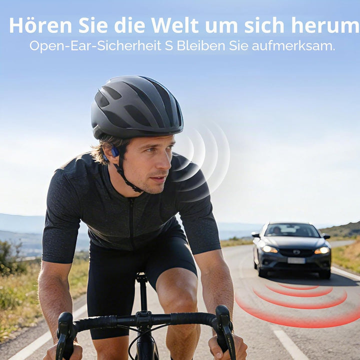 IFECCO Knochenschall Kopfhörer Bluetooth 6.0 - IP67 Wasserdicht Bone Conduction Headphones mit Mikro
