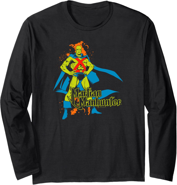 Justice League Martian Manhunter Langarmshirt