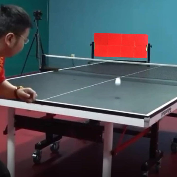Tischtennis Rebound Board Tischtennis Returnbrett Mit 8-Roten Gummis Tischtennisplatte Rebounder Für