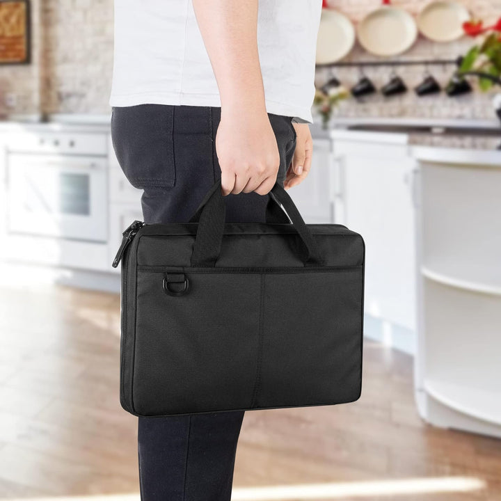 samdew Reise Koch Messer Tasche, Professioneller Messer Aufbewahrungs Tasche für Köche mit 20 Slots