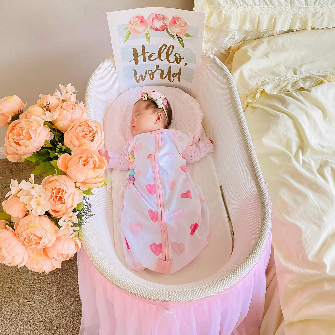 Mama Cheetah Baby Wearable Blanket, Organic Cotton Sleep Bag, Sleeping Sack with 2-Way Zipper X-Larg