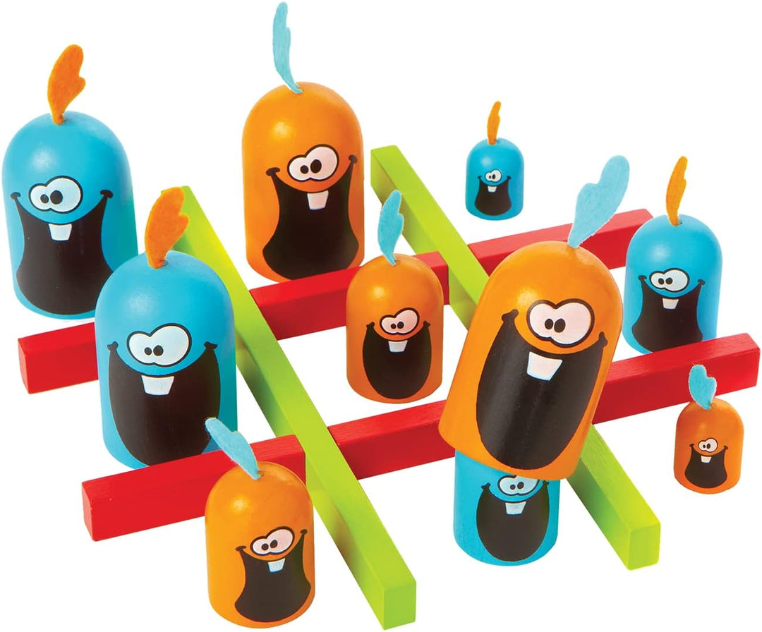 Blue Orange | Gobblet Gobblers | Kinderspiel | Strategiespiel | 2 Spieler | Ab 5+ Jahren | 5 Minuten