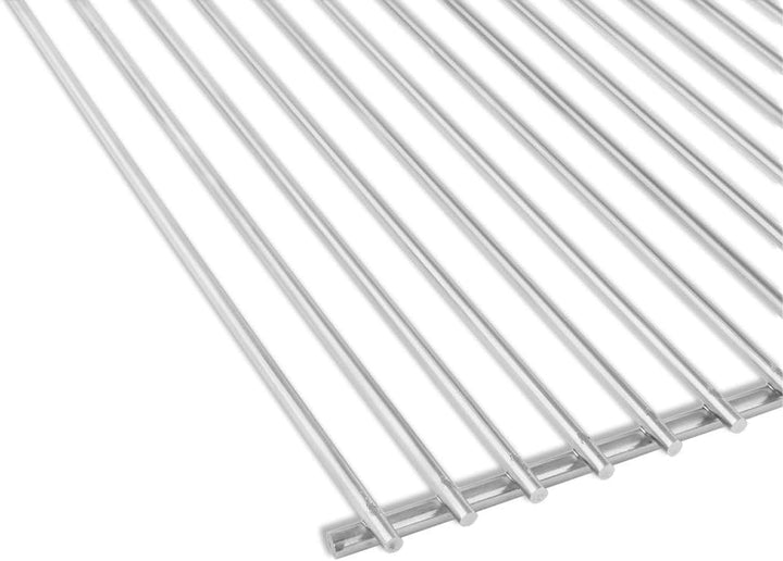 DEOS Edelstahl-Grillrost 70 x 33 cm - Robuster BBQ-Rost aus Edelstahl AISI 304 - Drahtdurchmesser 5m