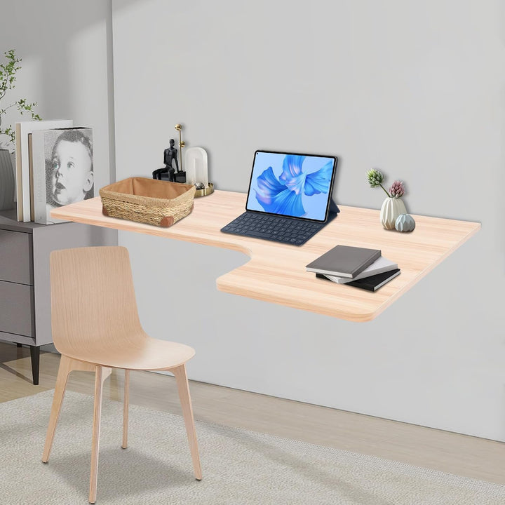 100x60cm Wandklapptisch, Wandmontierter Tisch aus MDF, Wandmontierter Klapptisch Wandklapptisch, Mon