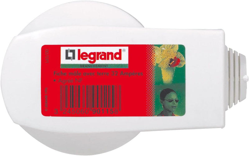 Legrand - Fiche 32 A - Sortie Latérale - 2P+T