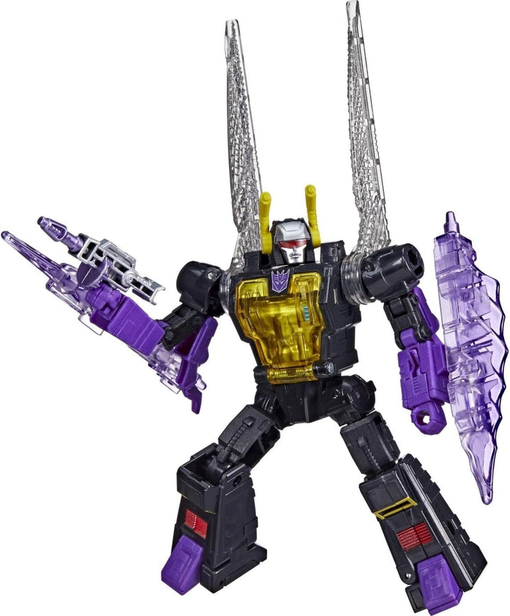 Transformers Spielzeug Generations Legacy 14 cm grosse Deluxe Kickback Action-Figur, für Kinder ab 8