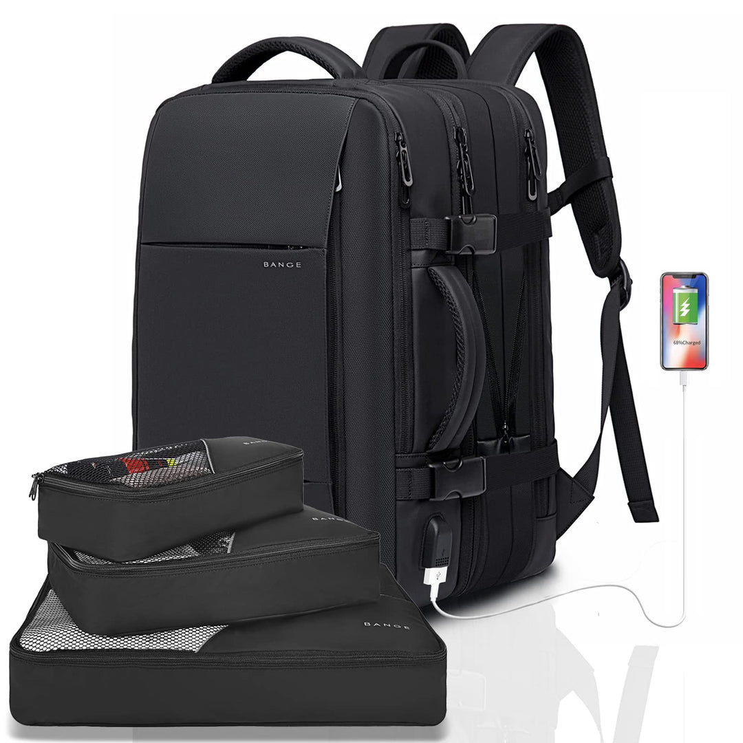 BANGE Reiserucksack, Handgepäck Rucksack Strapazierfähige Convertible Duffle Bag Fit für 17,3-Zoll-L