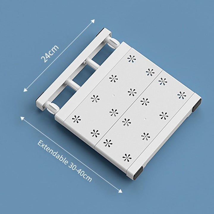 2 Stück Regal-Organizer für Schulspinde - Verstellbarer Spind-Teiler, Platz im Spind zu Erweitern