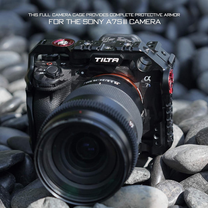 Tilta Full Camera Cage Kompatibel mit Sony a7siii – Schwarz TA-T18-FCC-B