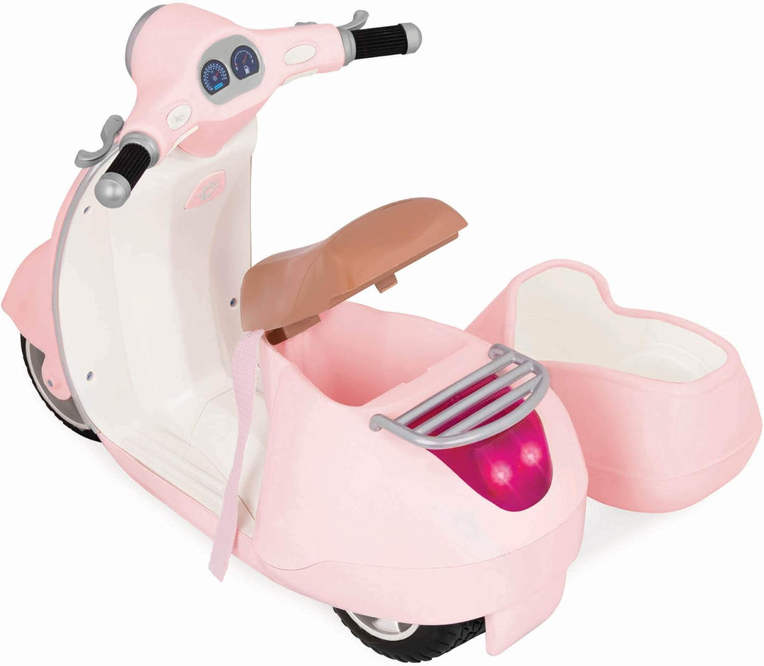 Our Generation – Fahrzeug Spielset – Helm & Beiwagen – 46 cm Puppenzubehör – Rollenspiel – Spielzeug