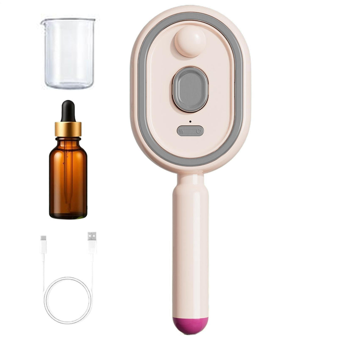 Haarbürste mit Wasser Spray,Vibrationskamm Pinsel Werkzeuge,Mit Rotem Licht Elektrische Air Cushion