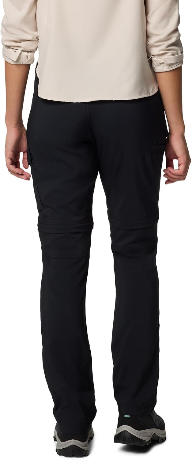 Columbia Damen Umwandelbare Wanderhose Silver Ridge Utility 44 Schwarz, 44 Schwarz