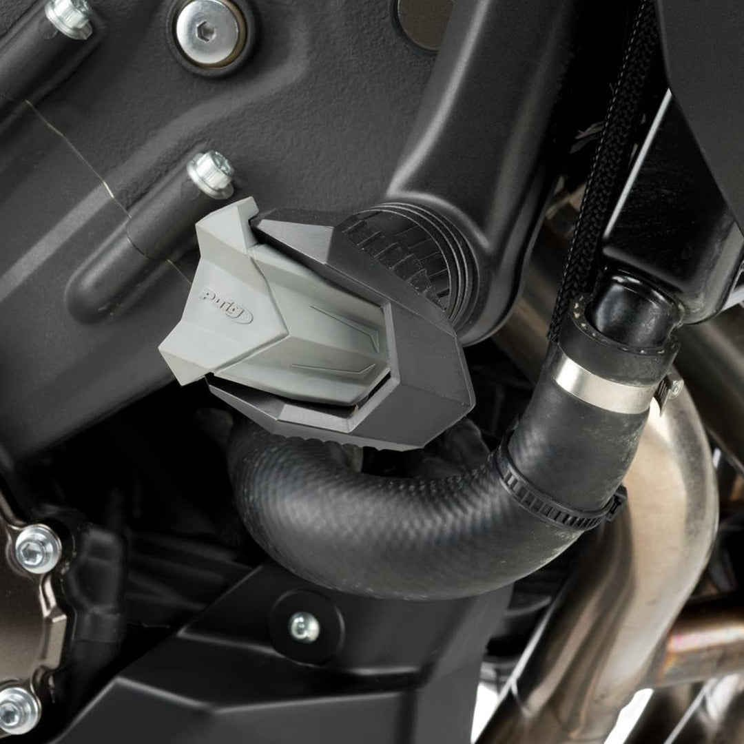 Sturzpads R19 kompatibel für Aprilia Dorsoduro 900 17-20 schwarz Puig