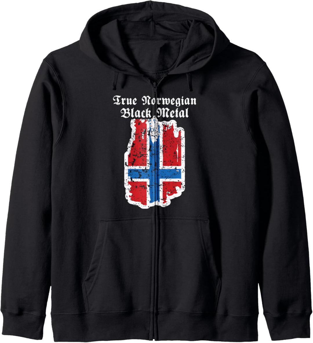 True Norwegian Black Metal Kapuzenjacke
