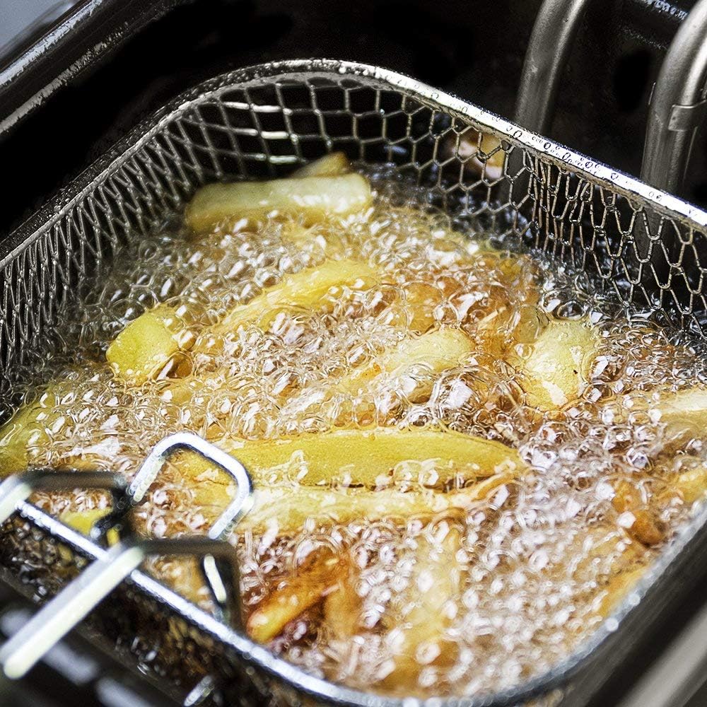 Cecotec Friteuse CleanFry - 1,5-3L, Temperatur bis 190 ªC, Wanne ist Geschirrspühlmaschinen tauglich