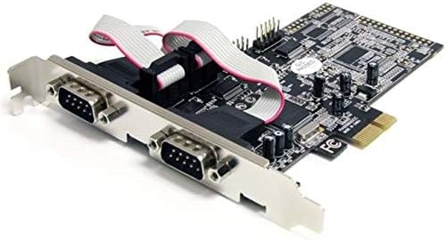 StarTech.com 4 Port Serielle RS232 PCI Express Schnittstellenkarte mit 16550 UART - 4 Port RS-232 /