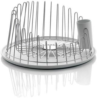 Alessi A Tempo Tablett, weiss, Thermokunststoff, 10.7 x 39.5 x 14.8 cm