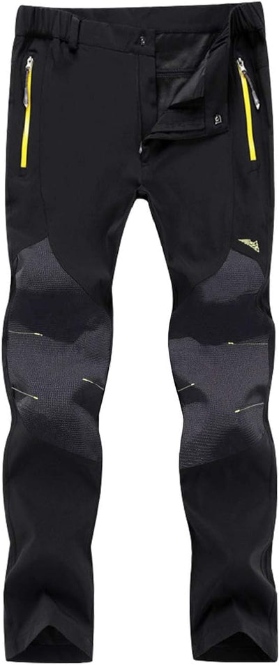 BenBoy Damen Wanderhose Wasserdicht Softshellhose Outdoorhose Winddicht Warm Gefüttert Winter Skihos