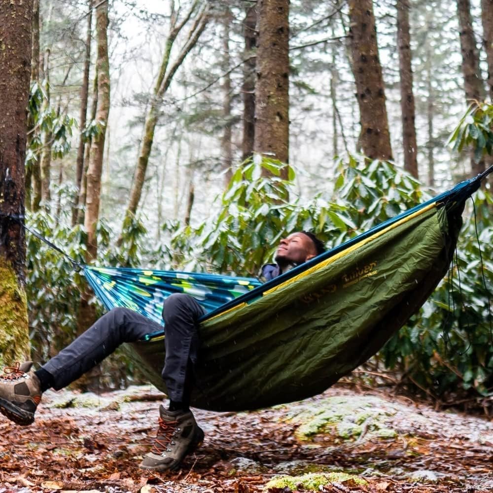 ENO, Eagles Nest Outfitters Ember UnderQuilt Hängematte Isolierung für Frühling und Herbst, Evergree