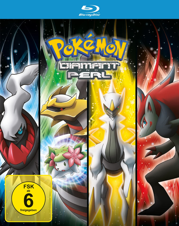 Pokémon: Diamant und Perl - Movie Collection (4 Filme) [Blu-ray], Blu-ray