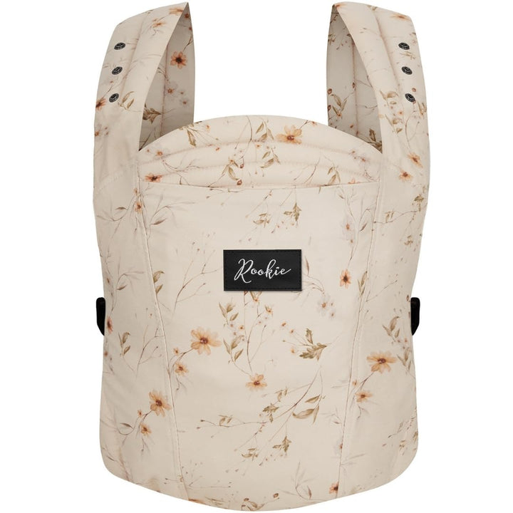 Rookie Babytrage ab Geburt - Ergonomisch, Bequem, Bio-Stoffe - Premium Elite Design - Baby Trage sch