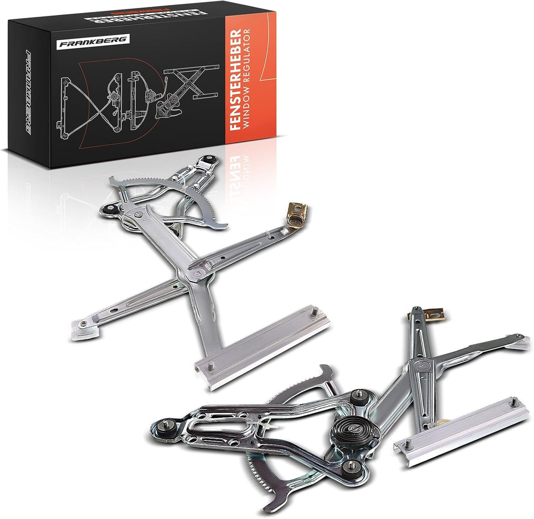 Frankberg 2x Fensterheber Vorne Links Rechts 1247200446 | Kompatibel mit 124 Stufenheck W124, 124 T-