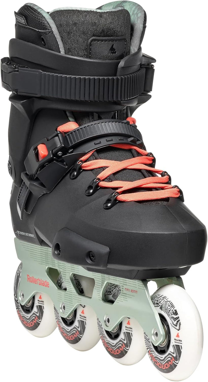 Rollerblade Unisex – Erwachsene Twister Inline Skates 36 1/2 Schwarz, 36 1/2 Schwarz