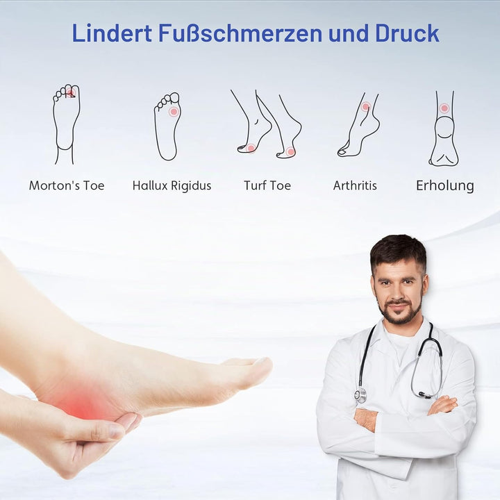 Kohlefaser-Einlegesohle 1 Paar, FAKILO Kohlefaser-Einlegesohlen Schuheinlagen für Damen Herren, star