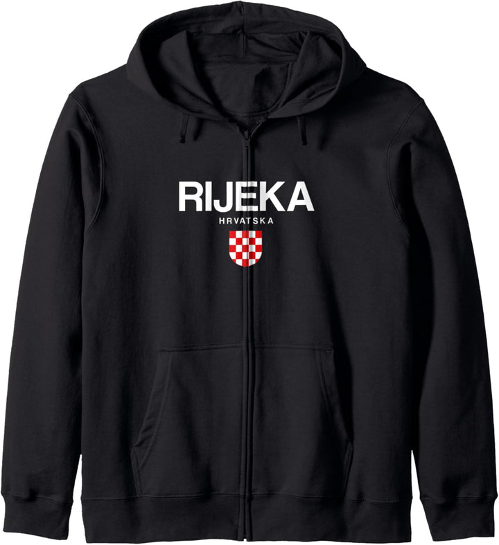 Rijeka Hrvatska Kroatien Kapuzenjacke