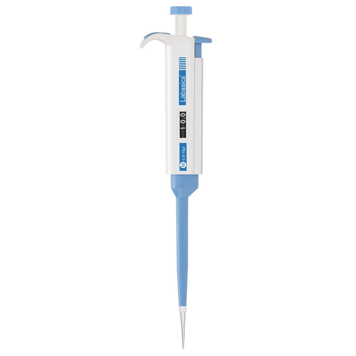 Labasics Einkanal-Pipettierhilfe, Einstellbares Variables Volumen Mikropipette Labor Pipette mit Aus