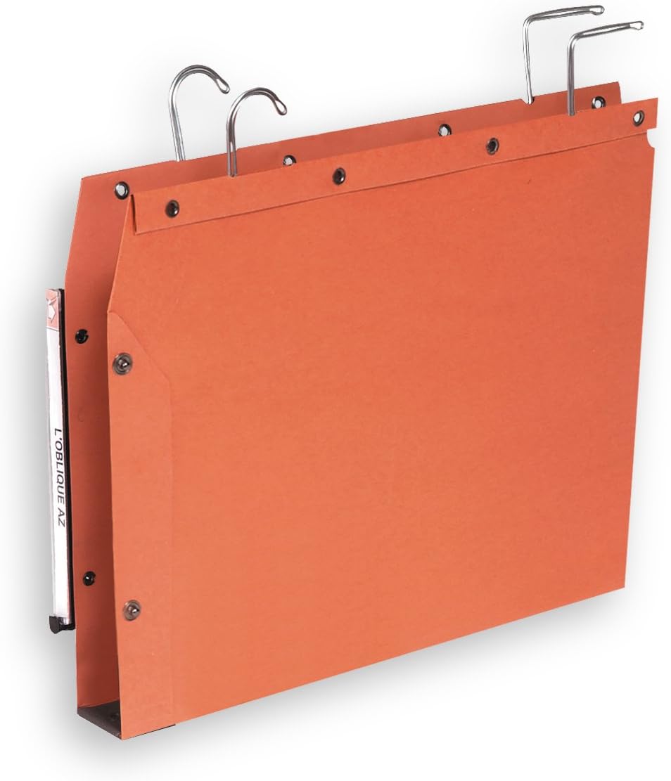 ELBA Tub Ultimate Hängemappen, 25er Pack, DIN A4, Kunststoff, orange A4 A4 Orange, A4 A4 Orange