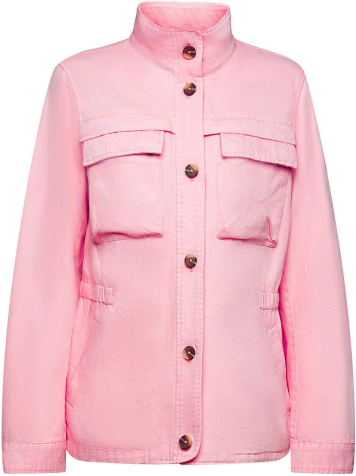 ESPRIT Damen 023ee1g301 Jacke S 670/Pink, S 670/Pink