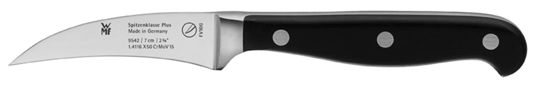 WMF Spitzenklasse Plus Tourniermesser 17,5 cm, Made in Germany, Messer geschmiedet, Performance Cut,