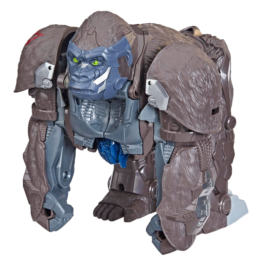 Transformers Spielzeug zum Film Aufstieg der Bestien, Smash Changer Optimus Primal Figur ab 6, 22,5