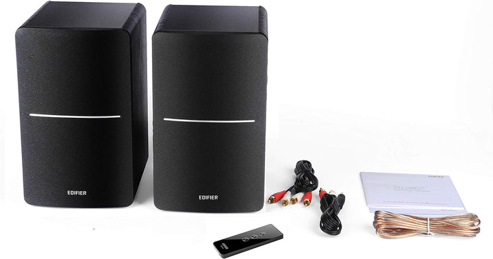 Aktivboxen Edifier Studio R1280T 2.0 schwarz Ohne Bluetooth und Digitaleingänge Schwarz, Ohne Blueto