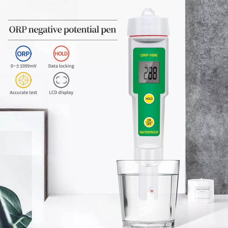 PH Meter Professional ORP Detektor Professional ORP-169 Redox Tester Wasserdichtes ORP Meter pH Mess