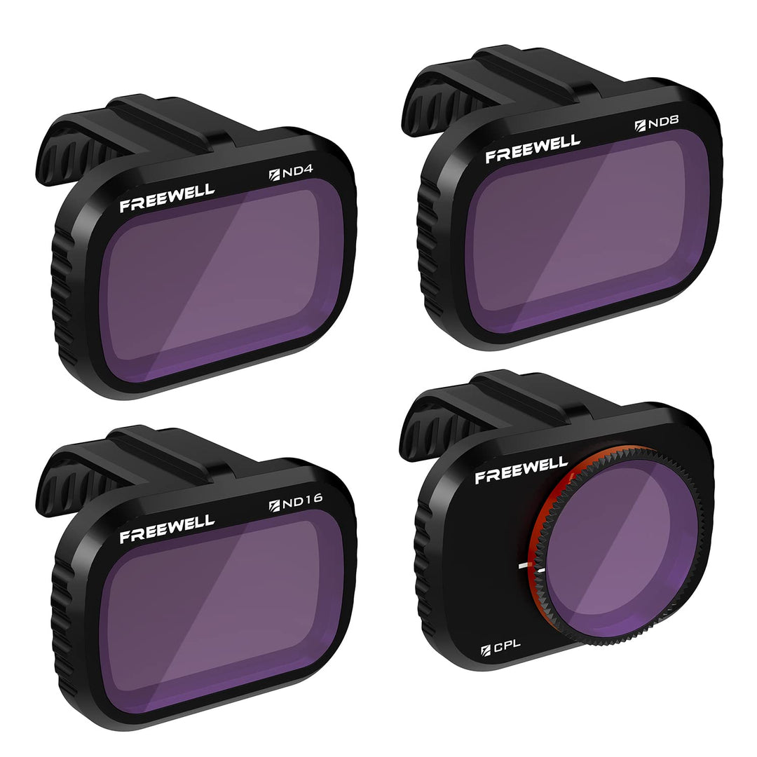 Freewell Standard Day - 4KSeries - 4Pack Filters Kompatibel mit Mavic Mini/Mini 2/Mini SE, Single