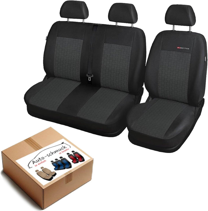 Auto-schmuck T5 Sitzbezüge nach Mass Autoplanen perfekte Passform Schonbezüge Sitzschoner Velour + S