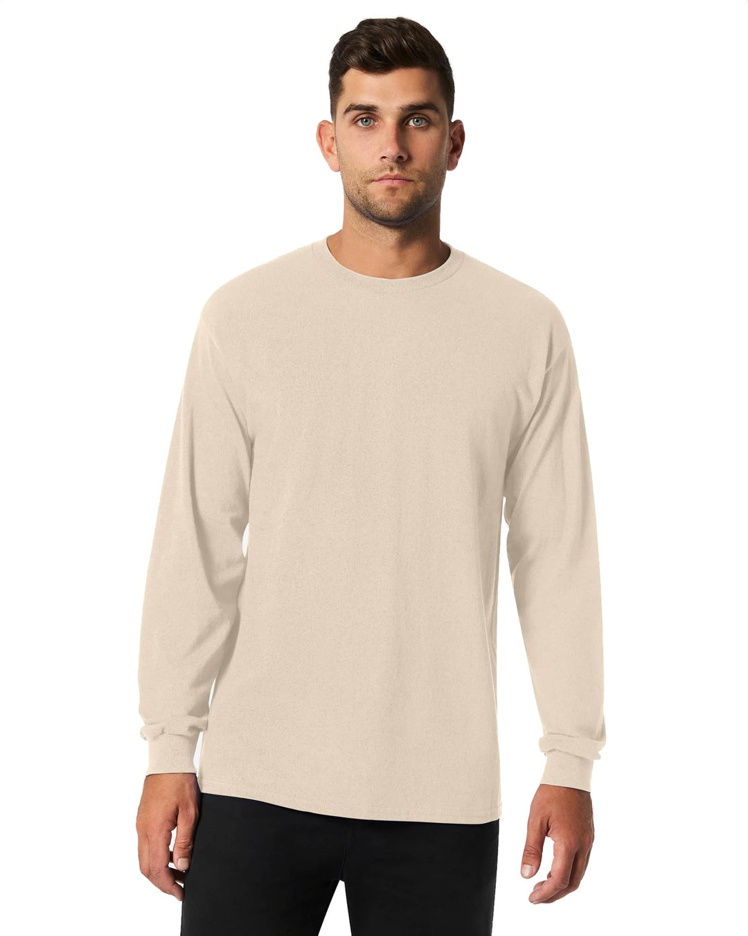 Gildan Herren T-Shirt (G500), Baumwolle, 150 g, sandfarben